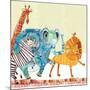 Safari Parade-Robbin Rawlings-Mounted Giclee Print