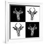 Safari Profile Collection - Antepoles Portraits II-Philippe Hugonnard-Framed Photographic Print