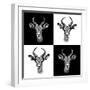 Safari Profile Collection - Antepoles Portraits II-Philippe Hugonnard-Framed Photographic Print