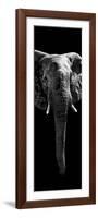Safari Profile Collection - Elephant Black Edition II-Philippe Hugonnard-Framed Photographic Print