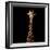 Safari Profile Collection - Giraffe Black Edition V-Philippe Hugonnard-Framed Photographic Print