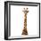 Safari Profile Collection - Giraffe White Edition V-Philippe Hugonnard-Framed Photographic Print