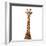 Safari Profile Collection - Giraffe White Edition V-Philippe Hugonnard-Framed Photographic Print