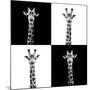 Safari Profile Collection - Giraffes II-Philippe Hugonnard-Mounted Photographic Print