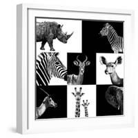 Safari Profile Collection-Philippe Hugonnard-Framed Photographic Print