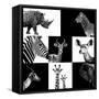 Safari Profile Collection-Philippe Hugonnard-Framed Stretched Canvas
