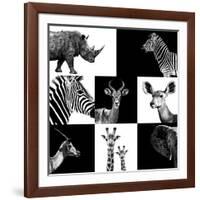 Safari Profile Collection-Philippe Hugonnard-Framed Photographic Print