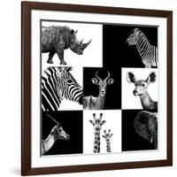 Safari Profile Collection-Philippe Hugonnard-Framed Photographic Print