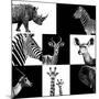 Safari Profile Collection-Philippe Hugonnard-Mounted Photographic Print