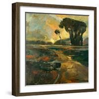 Safari Road-Stevens Allayn-Framed Art Print