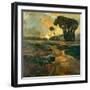 Safari Road-Stevens Allayn-Framed Art Print