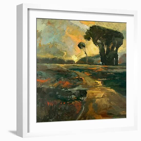 Safari Road-Stevens Allayn-Framed Art Print