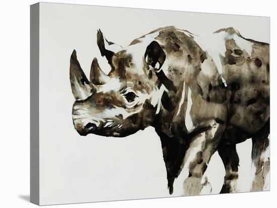 Safari Scenes II-Sydney Edmunds-Stretched Canvas