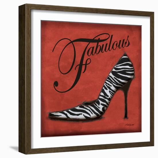 Safari Shoe II-Todd Williams-Framed Art Print