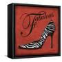 Safari Shoe II-Todd Williams-Framed Stretched Canvas
