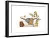 Safari Soak-Lisa Danielle-Framed Giclee Print