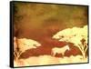Safari Sunrise III-Pam Ilosky-Framed Stretched Canvas