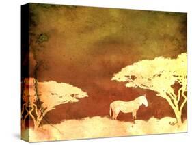 Safari Sunrise III-Pam Ilosky-Stretched Canvas