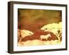 Safari Sunrise III-Pam Ilosky-Framed Art Print