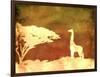 Safari Sunrise IV-Pam Ilosky-Framed Art Print