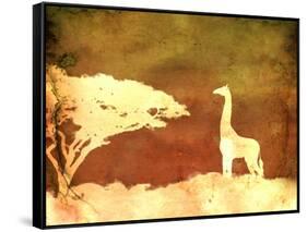 Safari Sunrise IV-Pam Ilosky-Framed Stretched Canvas