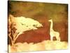Safari Sunrise IV-Pam Ilosky-Stretched Canvas