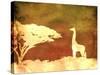 Safari Sunrise IV-Pam Ilosky-Stretched Canvas