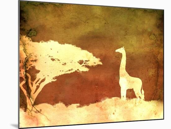 Safari Sunrise IV-Pam Ilosky-Mounted Art Print