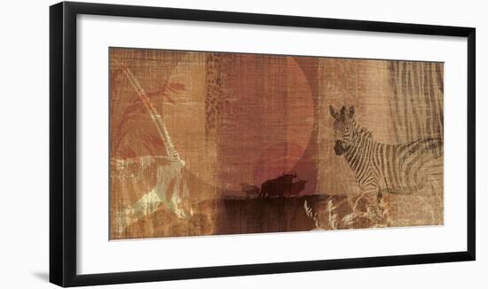 Safari Sunset I-Tandi Venter-Framed Giclee Print