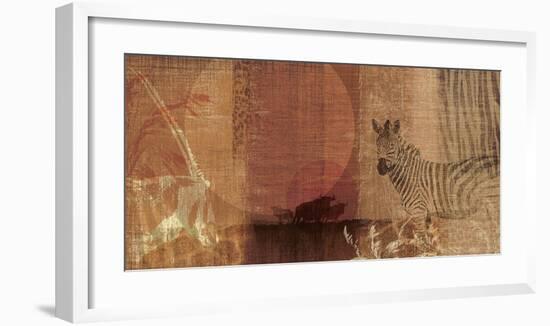 Safari Sunset I-Tandi Venter-Framed Giclee Print