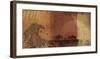 Safari Sunset II-Tandi Venter-Framed Giclee Print