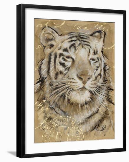 Safari Tiger-Chad Barrett-Framed Art Print