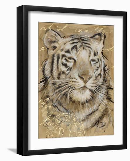 Safari Tiger-Chad Barrett-Framed Art Print