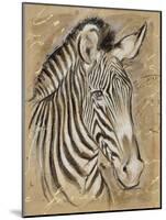 Safari Zebra-Chad Barrett-Mounted Art Print