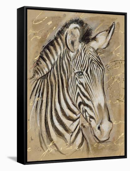 Safari Zebra-Chad Barrett-Framed Stretched Canvas