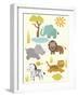 Safari Zoo-Rachel Gresham-Framed Giclee Print