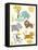 Safari Zoo-Rachel Gresham-Framed Stretched Canvas