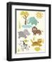 Safari Zoo-Rachel Gresham-Framed Premium Giclee Print