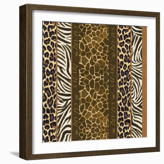 Safari-Maria Trad-Framed Giclee Print