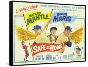 Safe At Home, 1962-null-Framed Stretched Canvas