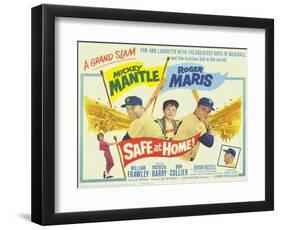 Safe At Home, 1962-null-Framed Art Print