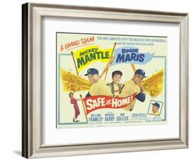 Safe At Home, 1962-null-Framed Art Print