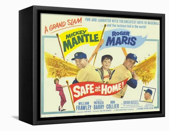 Safe At Home, 1962-null-Framed Stretched Canvas