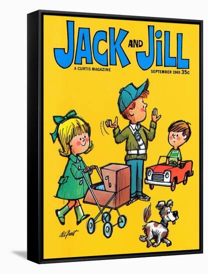 Safe Crossing - Jack and Jill, September 1965-Lee de Groot-Framed Stretched Canvas