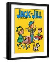 Safe Crossing - Jack and Jill, September 1965-Lee de Groot-Framed Giclee Print