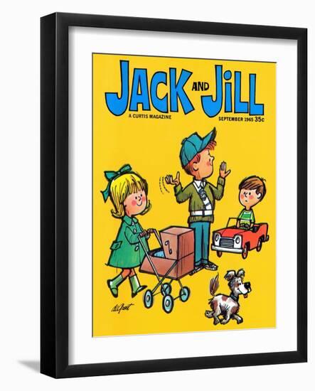 Safe Crossing - Jack and Jill, September 1965-Lee de Groot-Framed Giclee Print