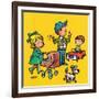 Safe Crossing - Jack & Jill-Lee de Groot-Framed Giclee Print