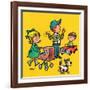 Safe Crossing - Jack & Jill-Lee de Groot-Framed Giclee Print