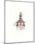 Safe Harbor Light-Lisa Danielle-Mounted Art Print