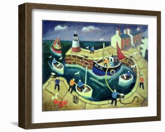Safe Harbour, Brittany-William Cooper-Framed Giclee Print